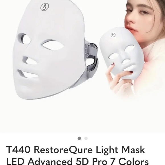 generic Other - White LED Light Therapy Skincare Mask